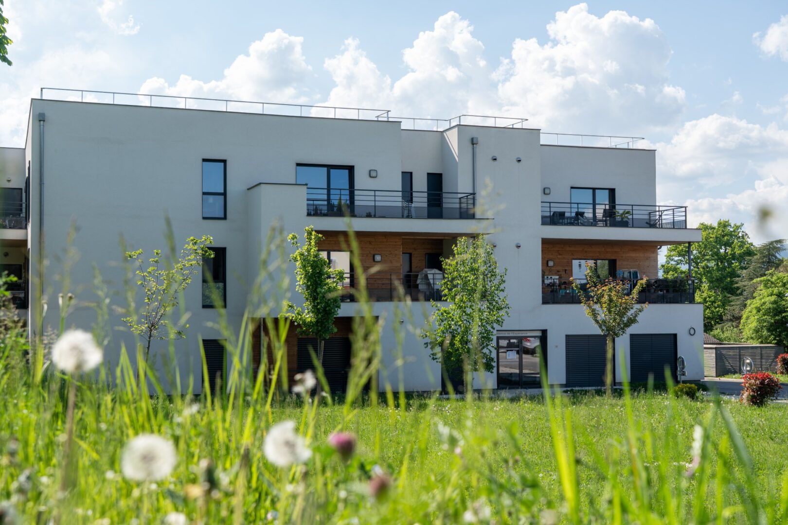 Construction d’une résidence seniors et d’une crèche à Châteauneuf, certifiées Passiv’Haus