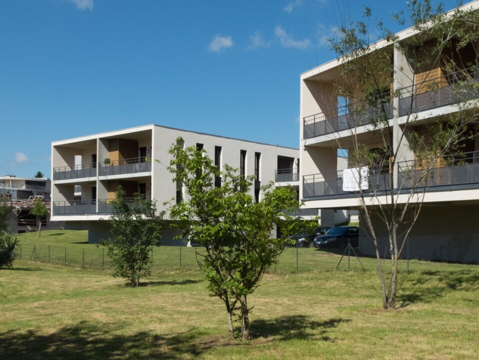 Construction de deux immeuble semi-collectifs à la Giraudière