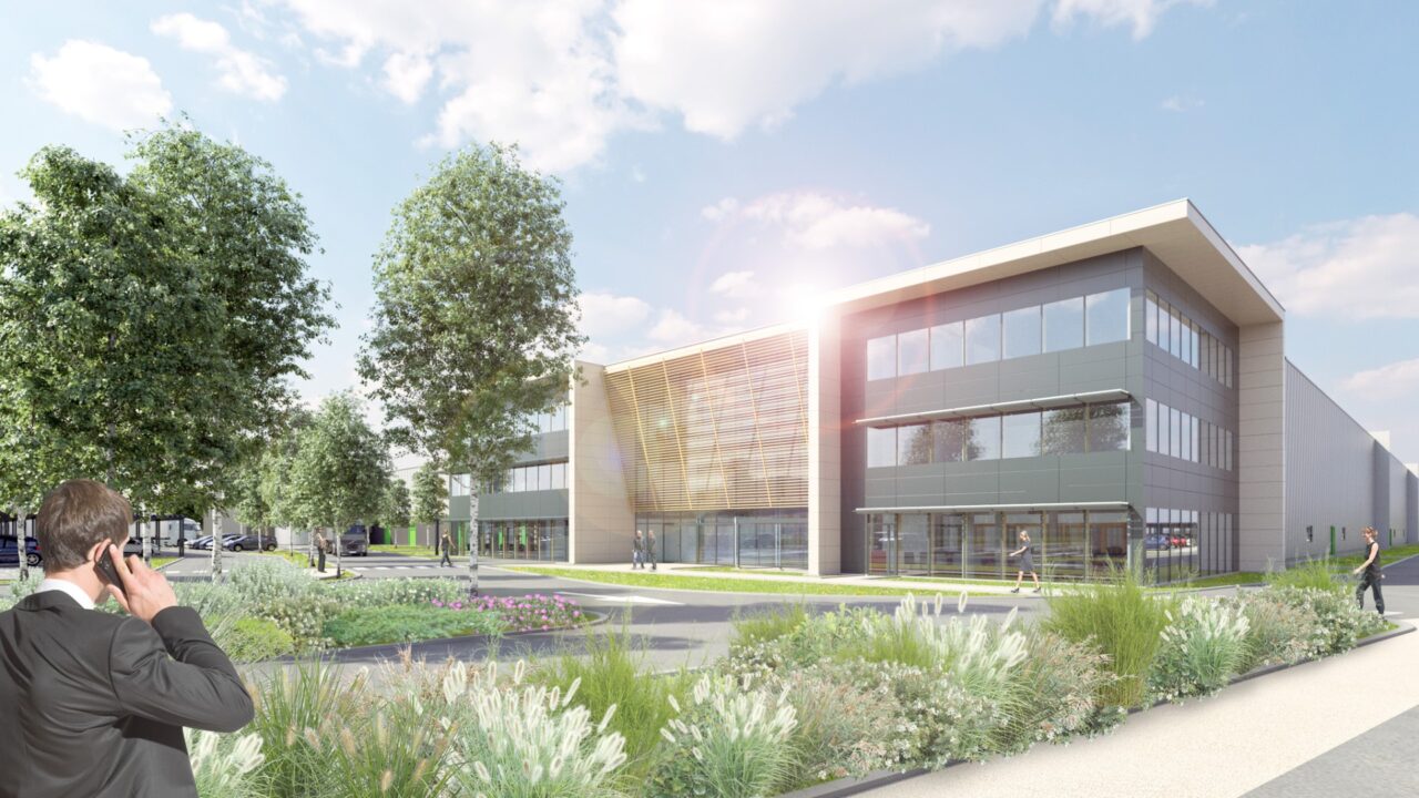 Construction d’une plateforme logistique pour Biocoop à Noves (13)