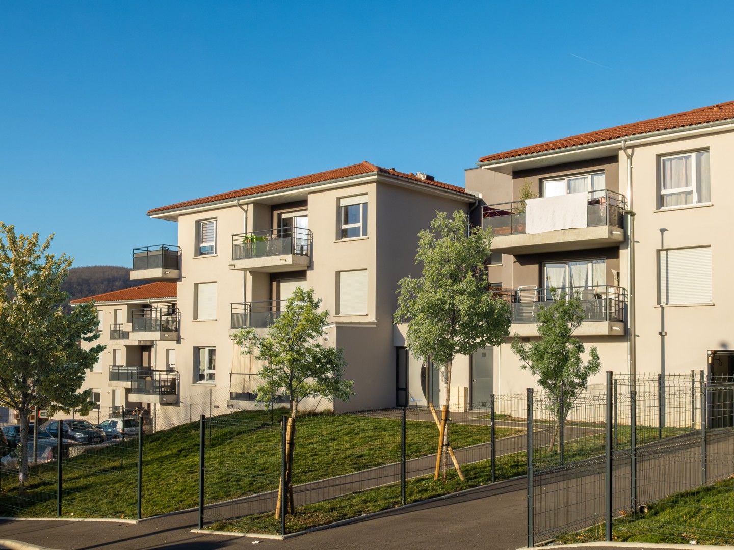 Construction de deux immeubles de logements à la Ricamarie