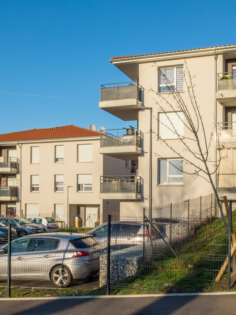 Construction de deux immeubles de logements à la Ricamarie