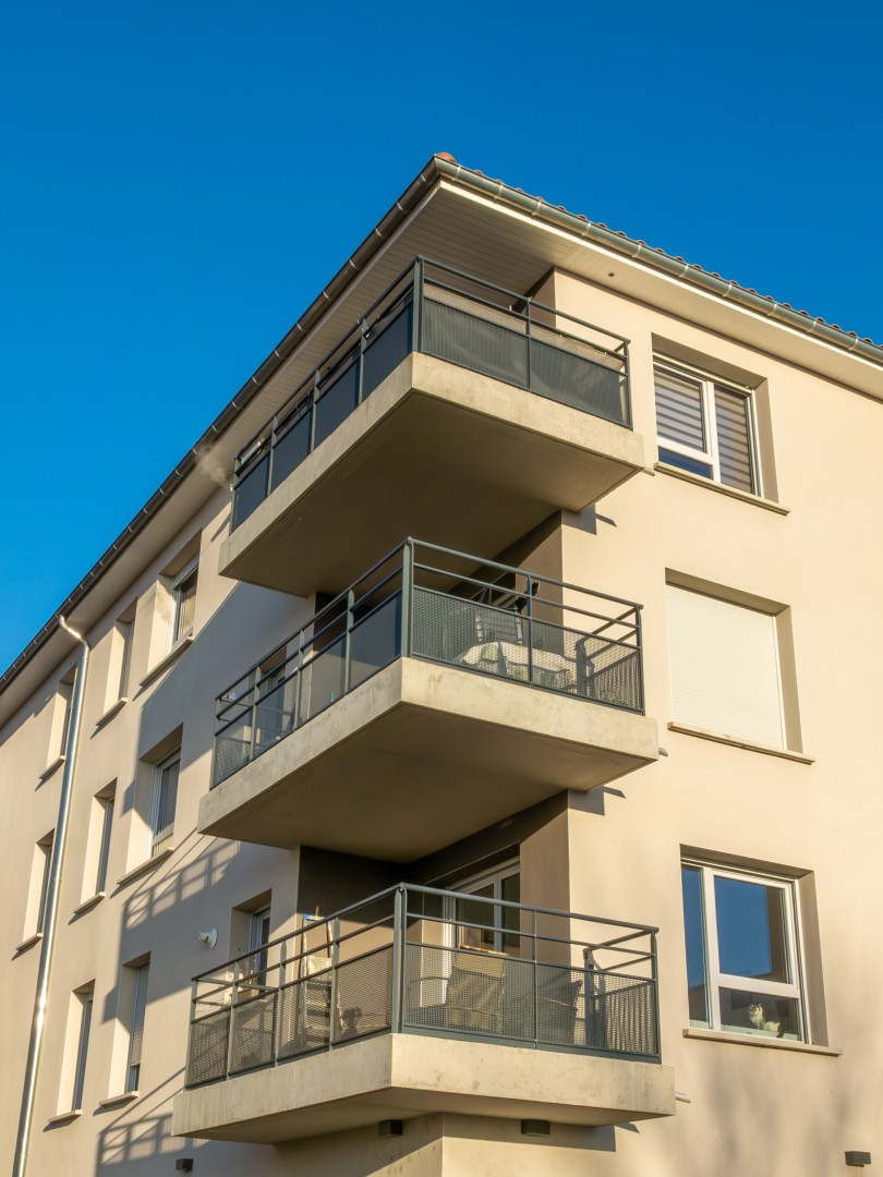 Construction de deux immeubles de logements à la Ricamarie