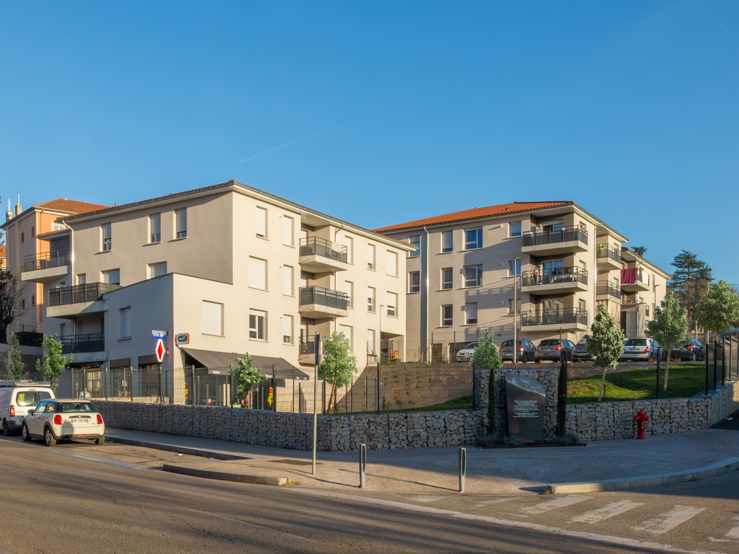 Construction de deux immeubles de logements à la Ricamarie