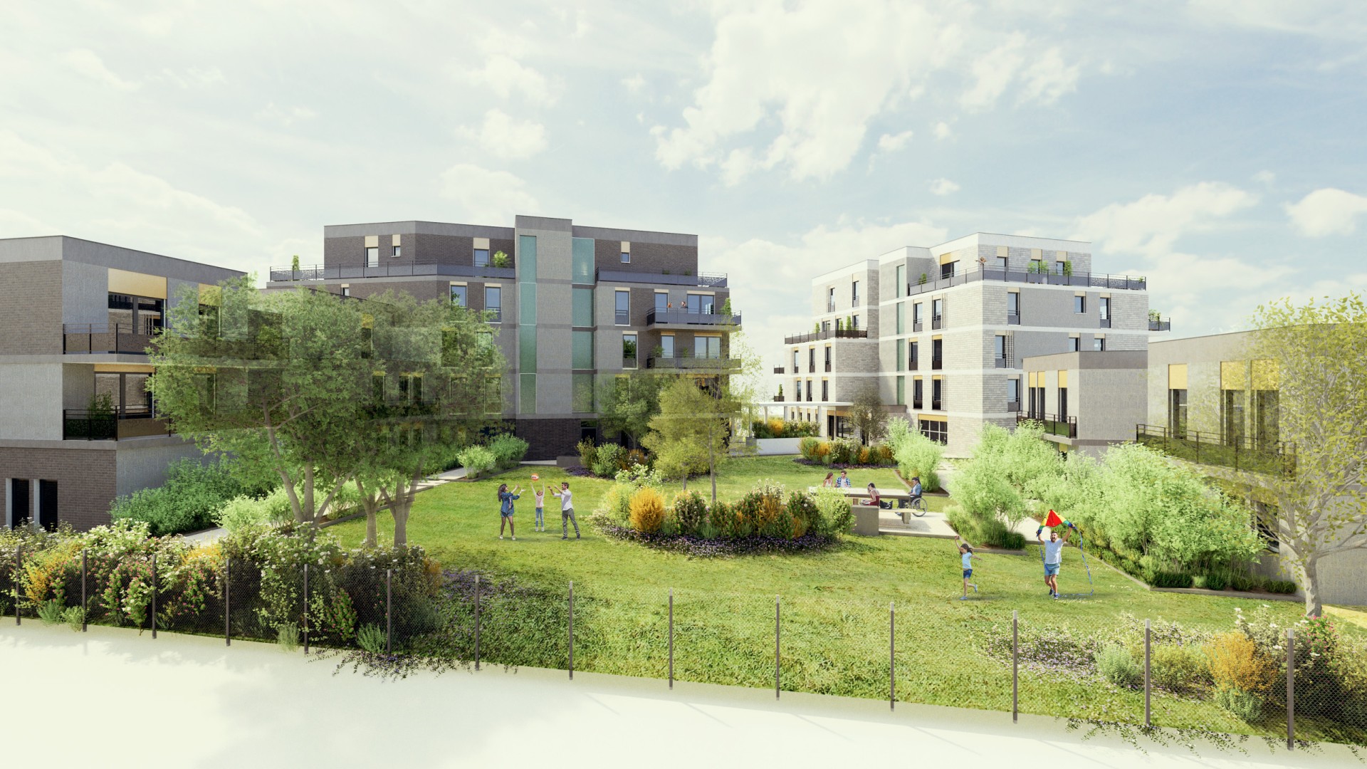 Construction de logements et d'une crèche à Clichy-sous-Bois