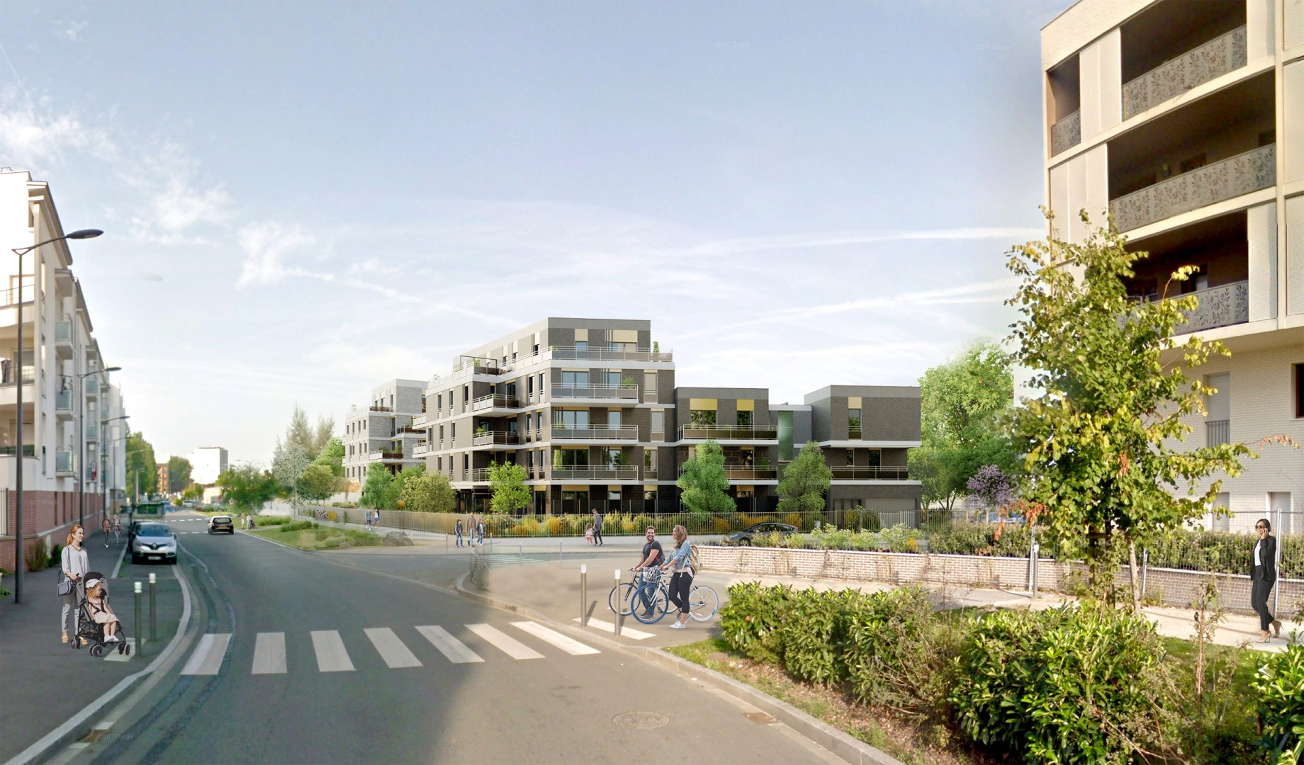 Construction de logements et d'une crèche à Clichy-sous-Bois