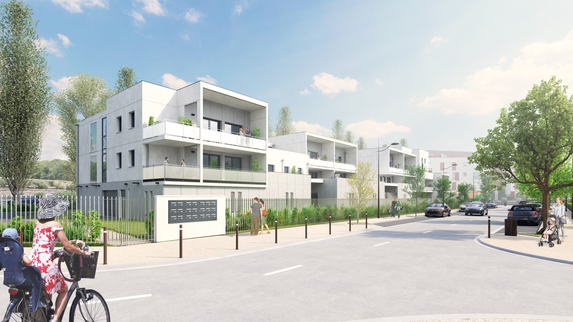Construction de 19 Logements intermédiaires à Melun