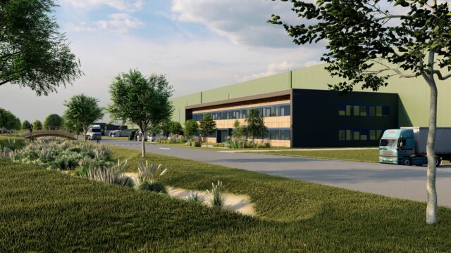 Construction d’une plateforme logistique à Buchère