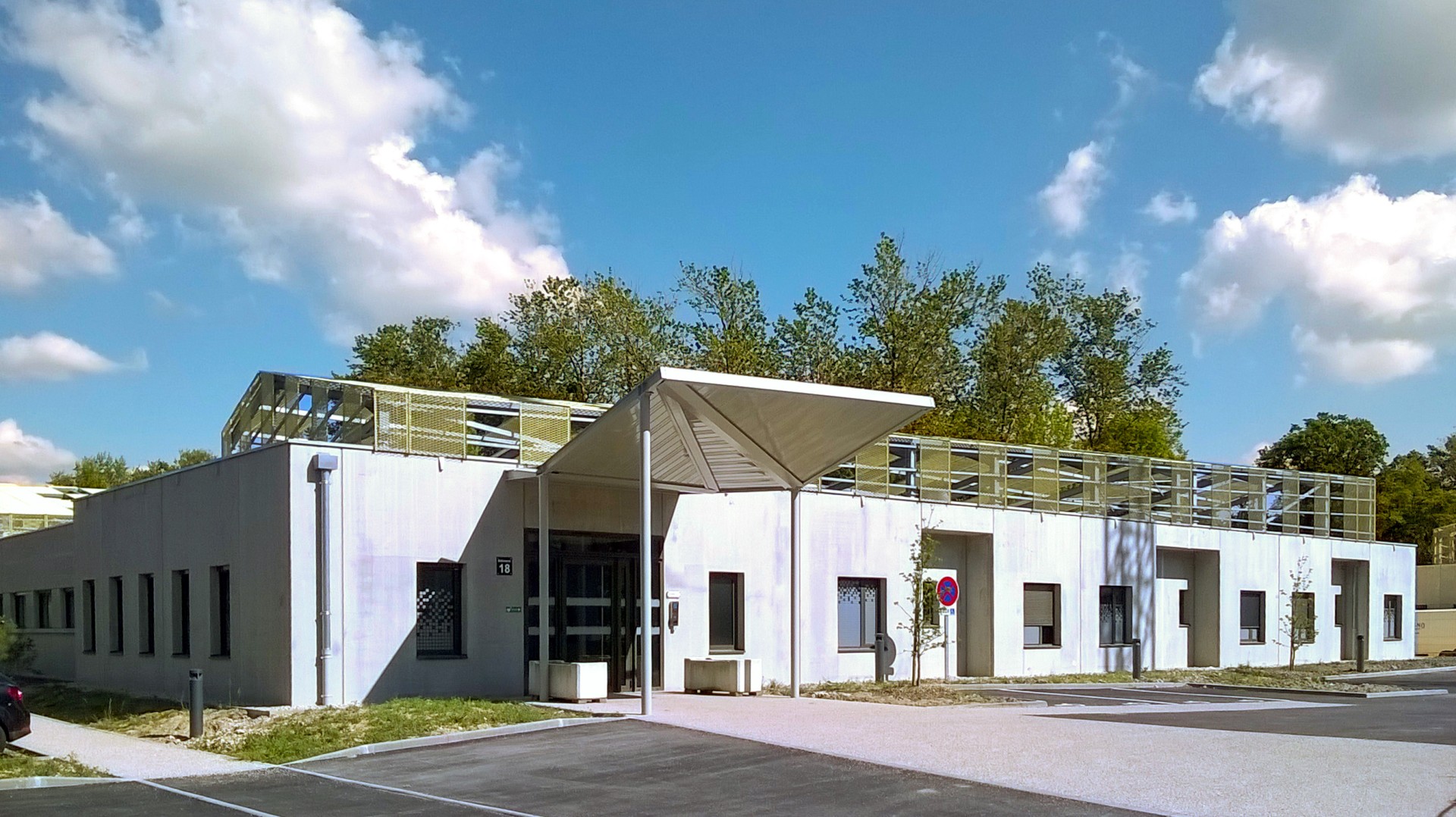 Extension du centre psychothérapique de l'Ain