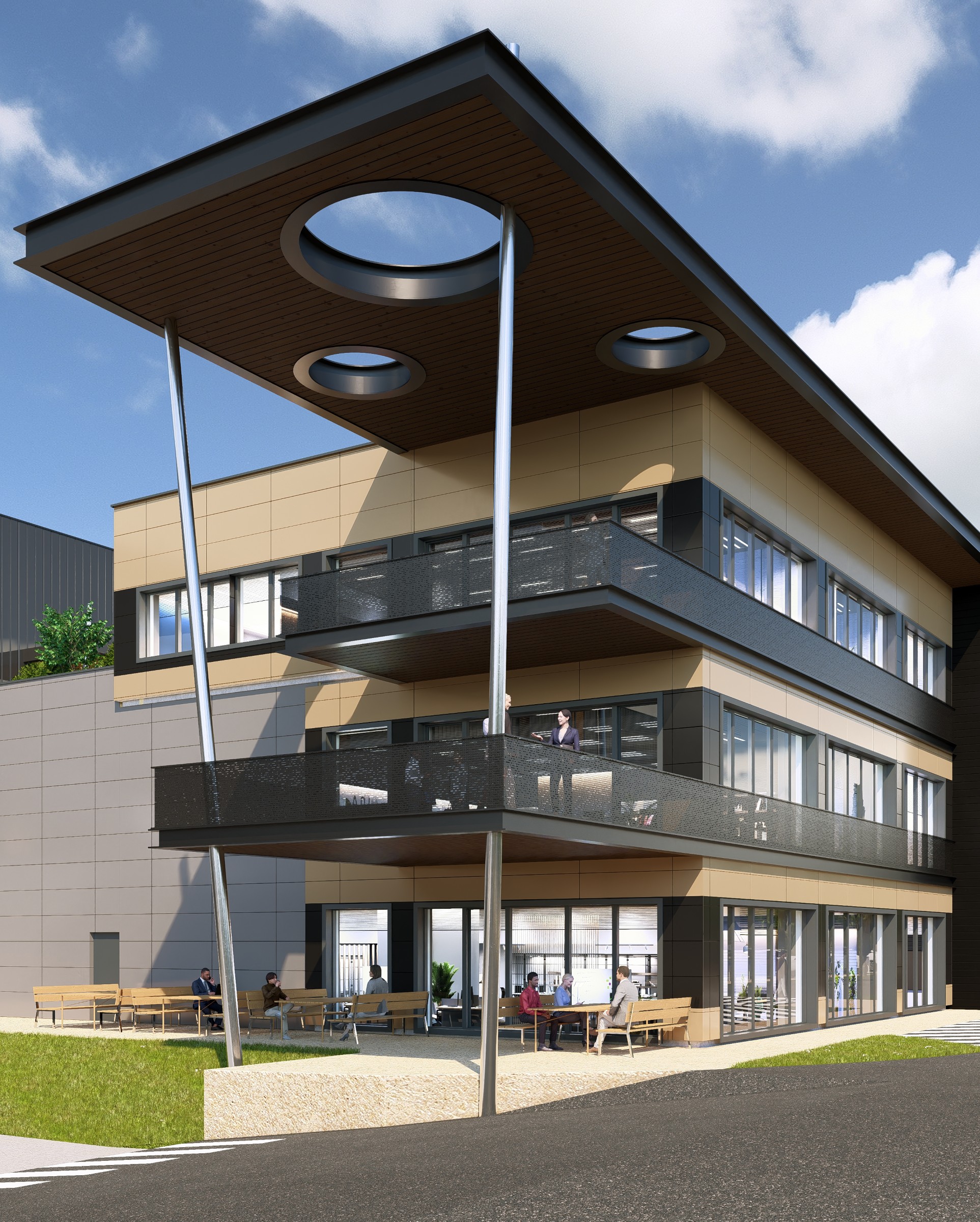 ÉTUDE D'UN BÂTIMENT LOGISTIQUE