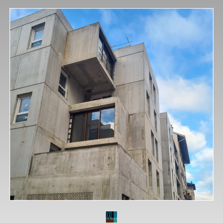 📢 XXL Atelier a le plaisir de vous annoncer le passage « Hors d’eau Hors d’air » de son chantier situé au centre de Valserhône (01).